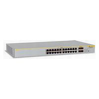Allied Telesis 8000GS/24 24-port Stackable 10/100/1000T L2 Managed Switch with 4 Combo SFP ports